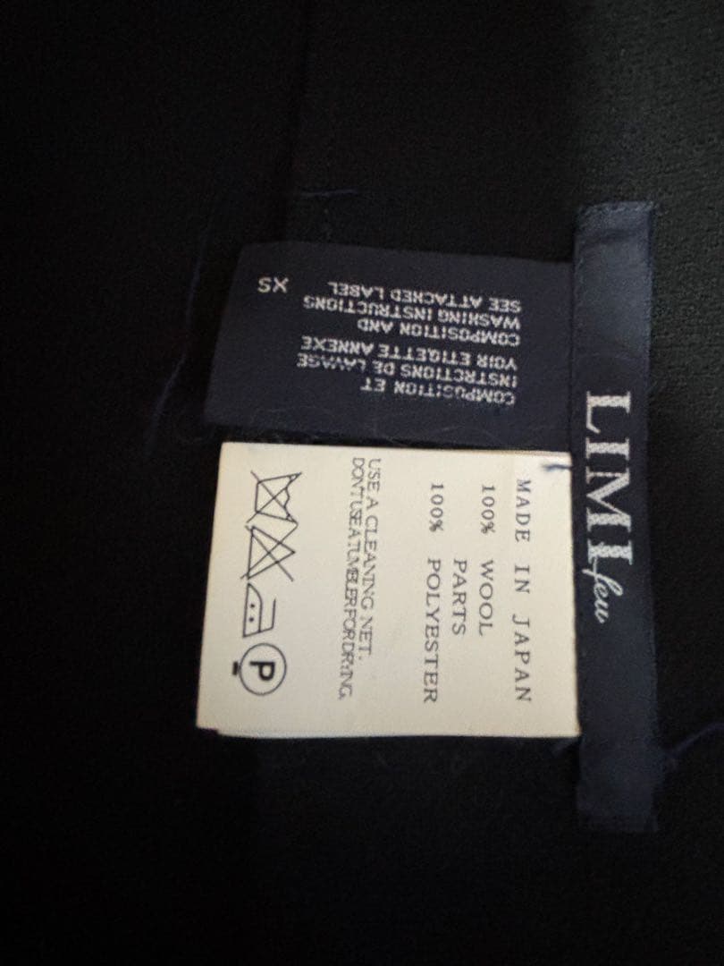 リミフゥ　ミニスカート　ブラック