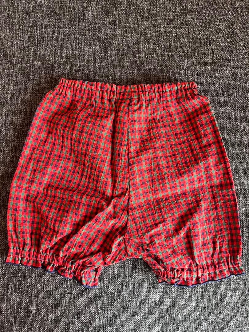 【新品未使用】familiar チュニック&ブルマ 80cm