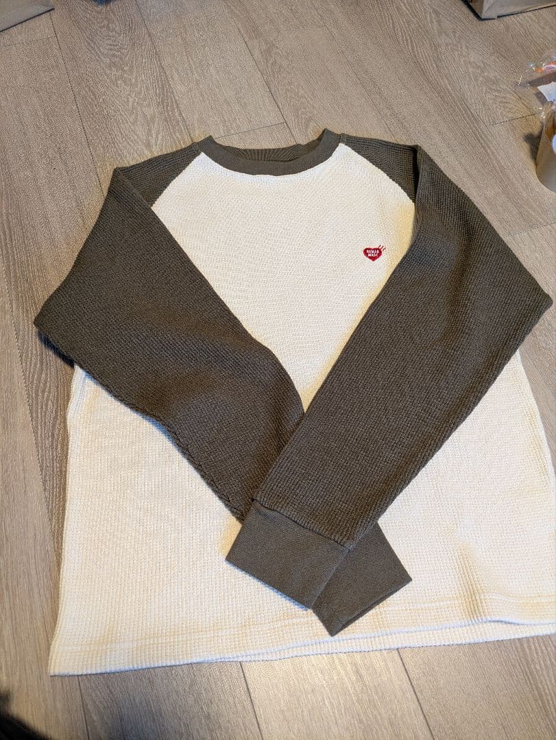 ヒューマンメイド サーマルカットソー M