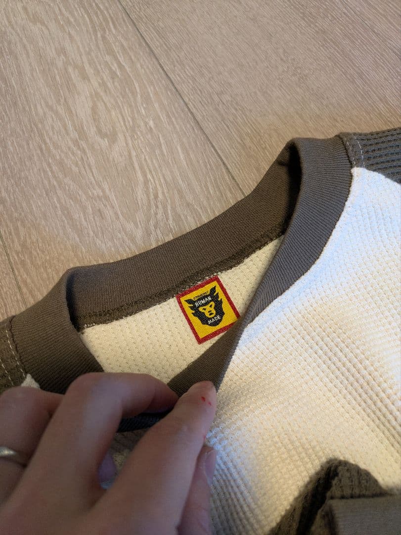 ヒューマンメイド サーマルカットソー M