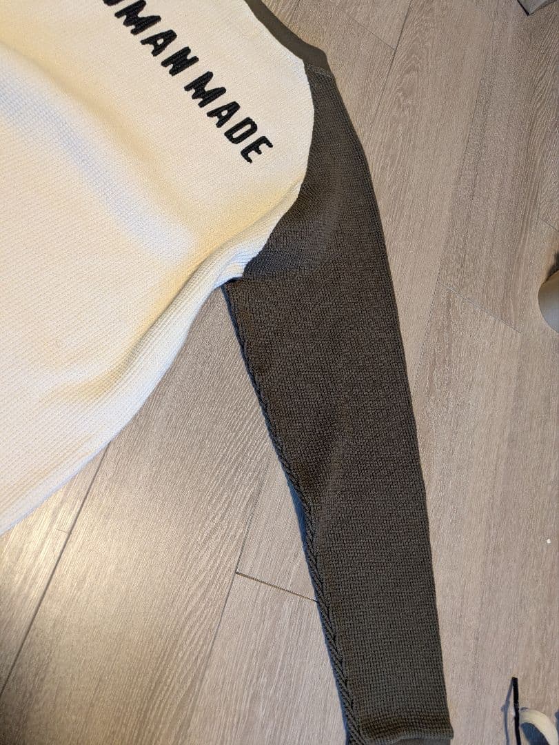 ヒューマンメイド サーマルカットソー M