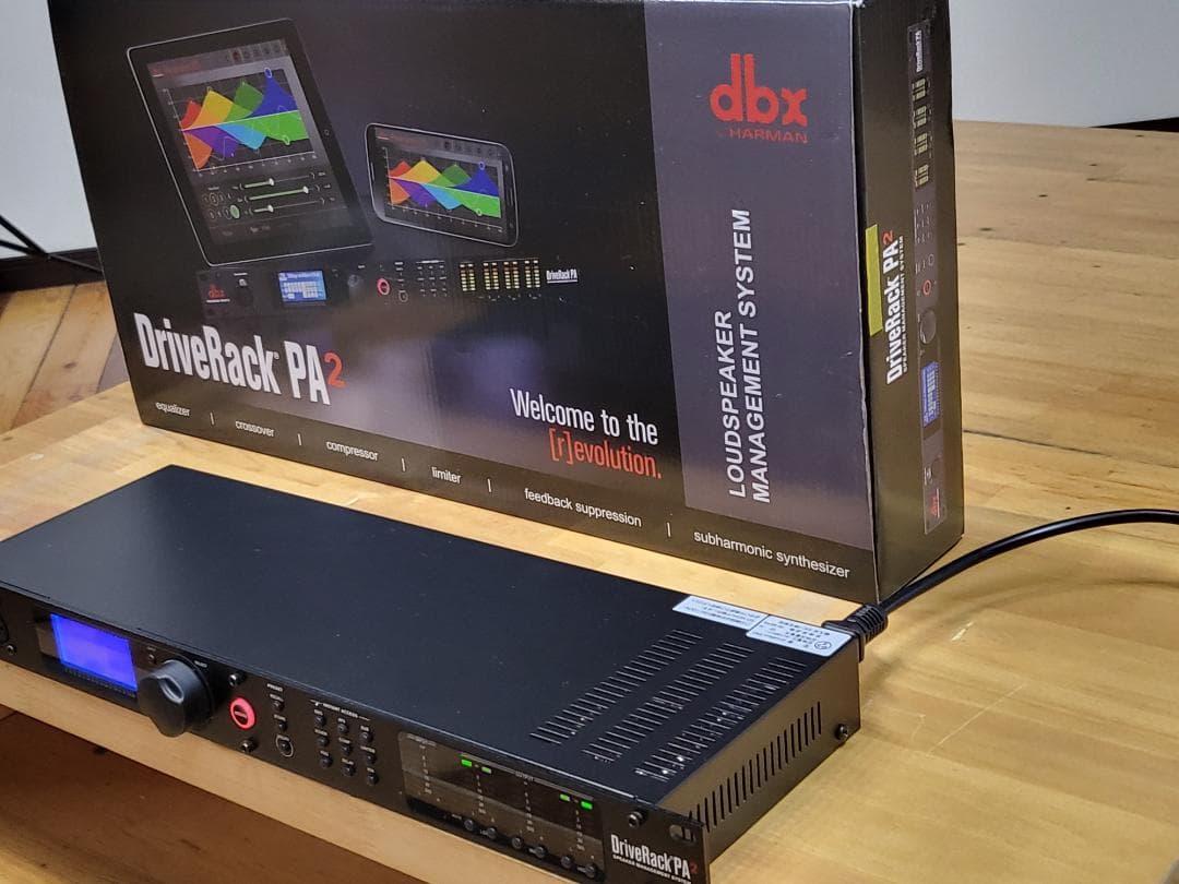 dbx Dack PA2 PAプロセッサ-