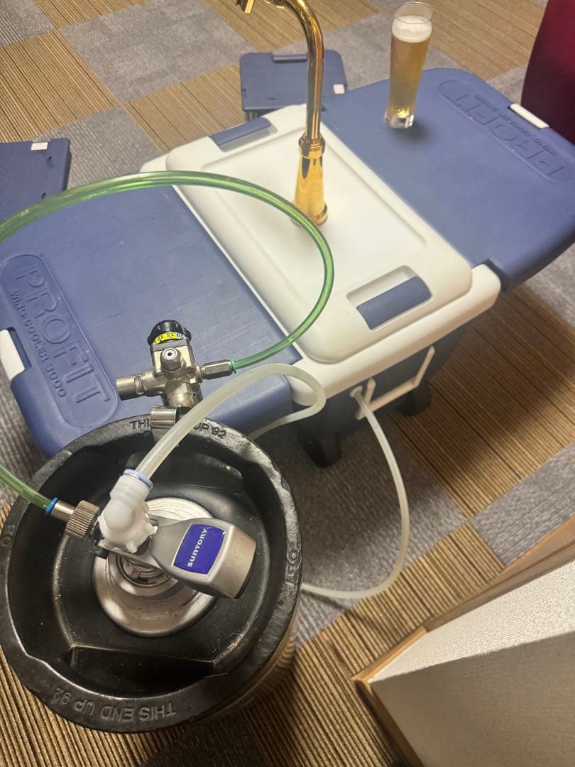 氷冷式生 生ビールサーバー クーラーボックス ビールサーバー　BBQ