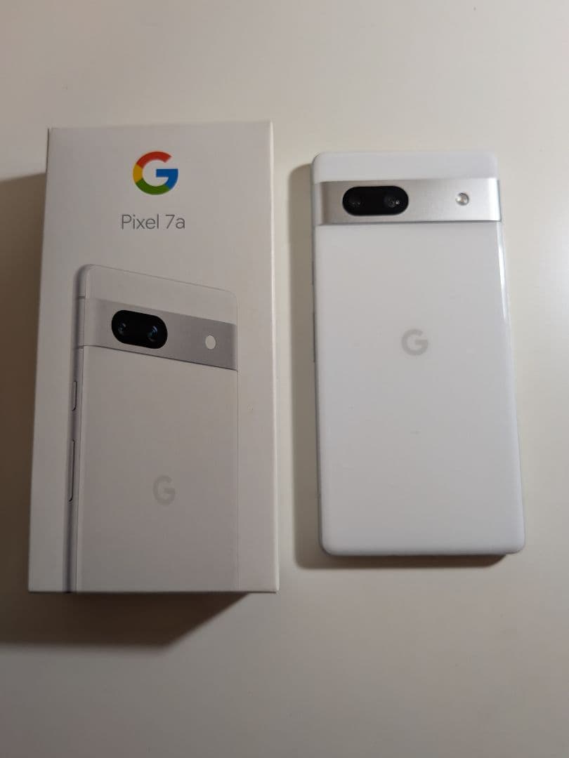 Google Pixel 7a スノー本体 箱付き128GB SIMフリー