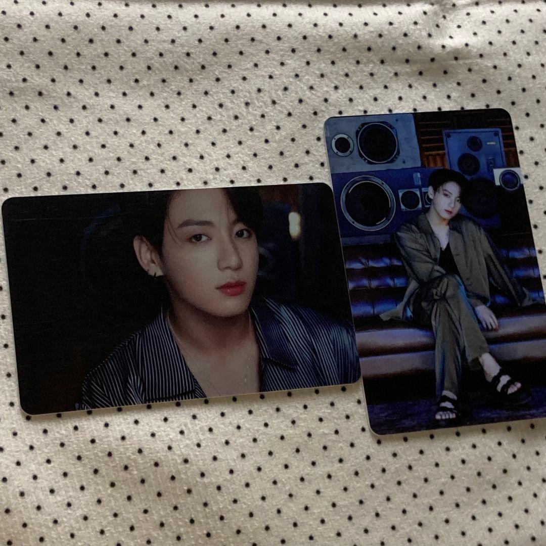 BTS 韓国 限定 BE 未公開 ジョングク ラキドロ トレカ 2枚