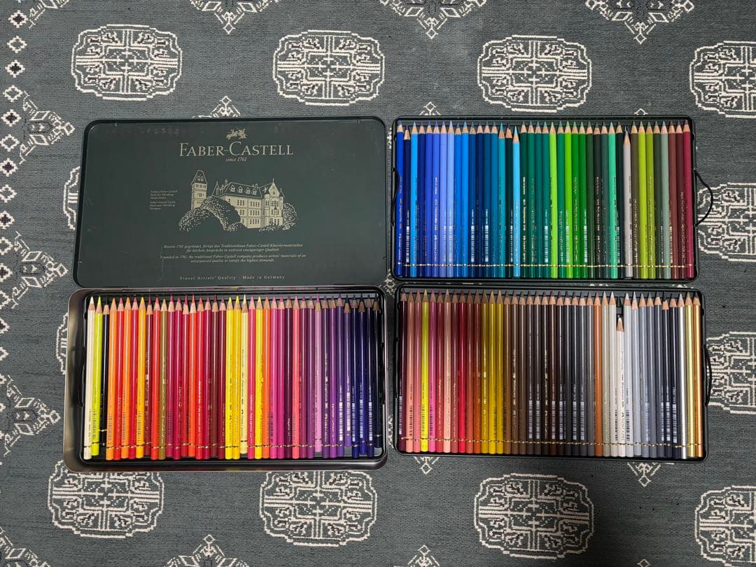 Faber-Castell 油彩鉛筆 120色セット