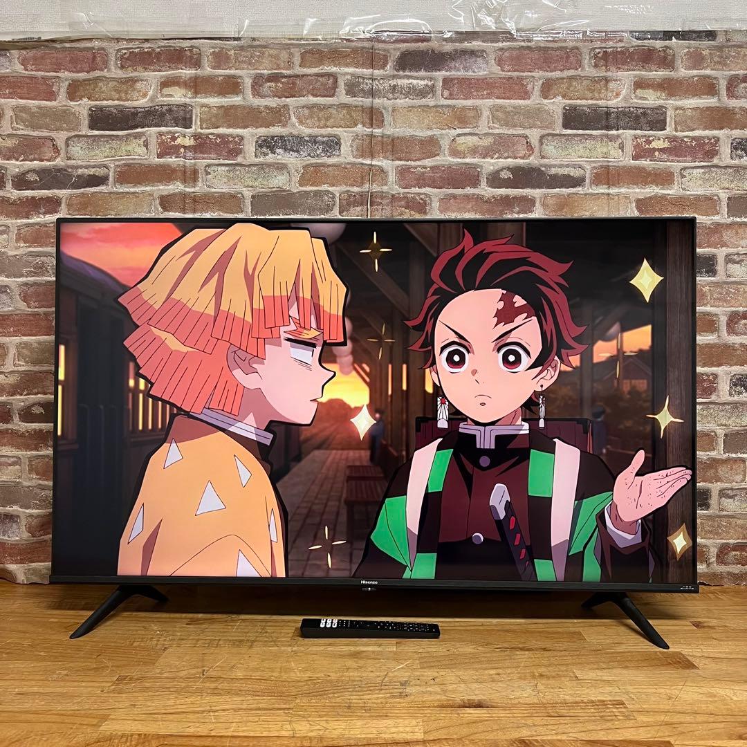 2022年製！ 50V型 4Kチューナー内蔵 液晶テレビ 50A6G ネット動画