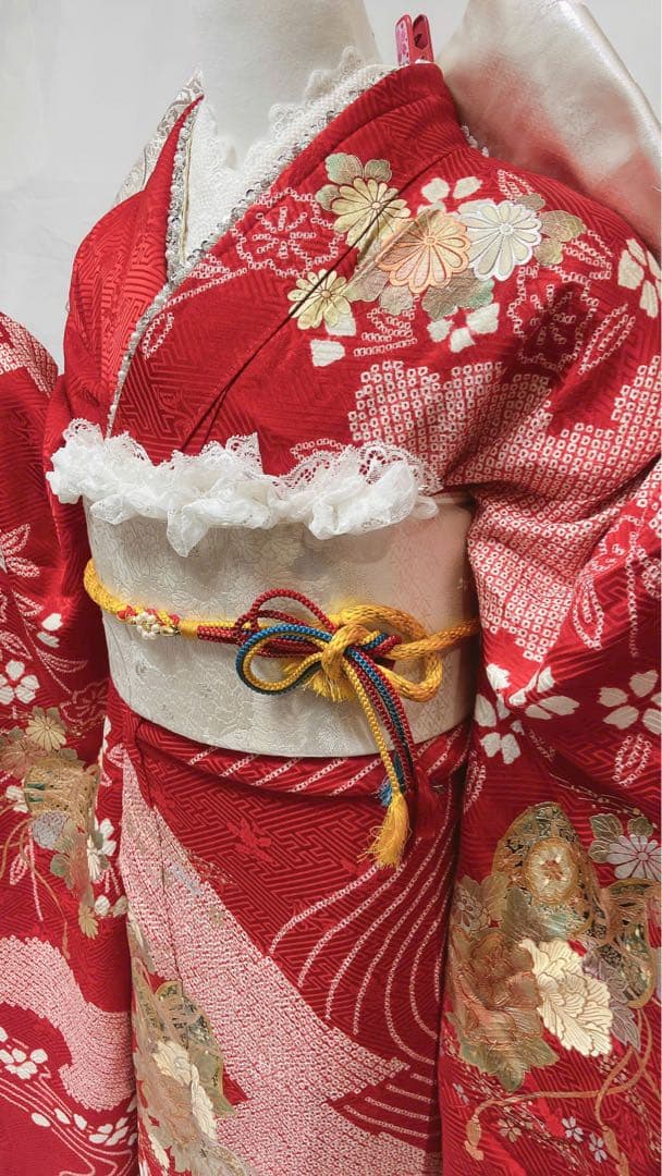 振袖 正絹　振袖フルセット　成人式　振袖6点セット