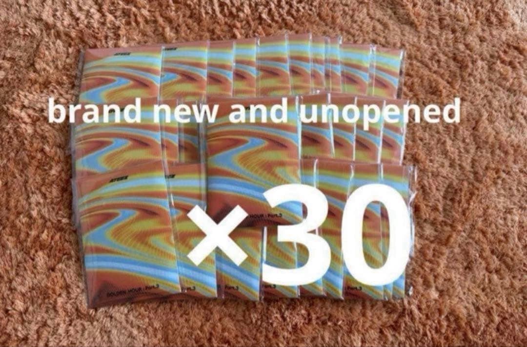 新品未開封 ATEEZ lemon drop POCA album 30枚セット