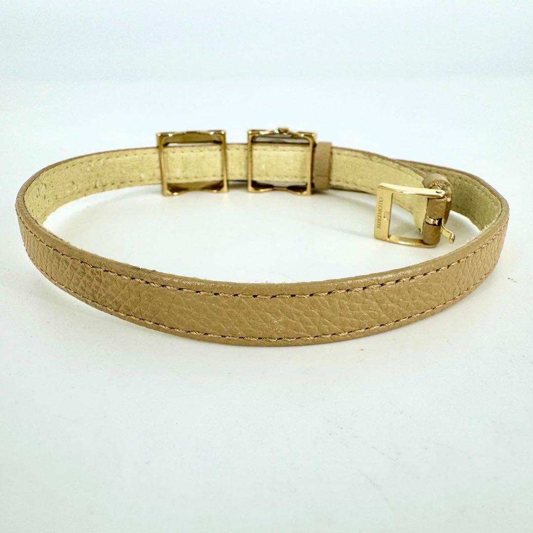 【箱/保証書/稼働】MIKIMOTO シェル文字盤 ペンダントウォッチ 腕時計