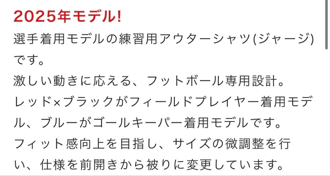 名古屋グランパス　2025練習用アウターシャツ、GK用、S、ブルー、ミズノ