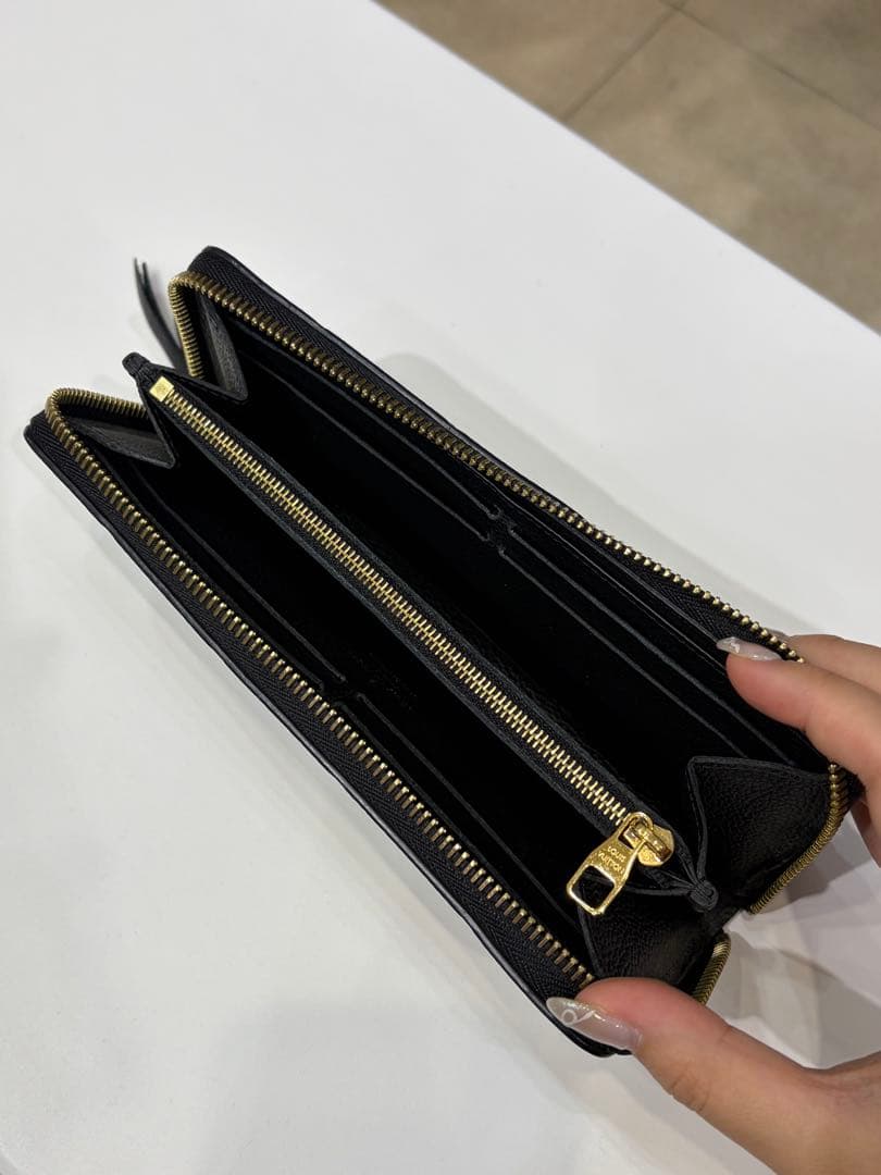 LOUIS VUITTON ルイヴィトン　長財布　ポルトフォイユ　クレマンス　黒
