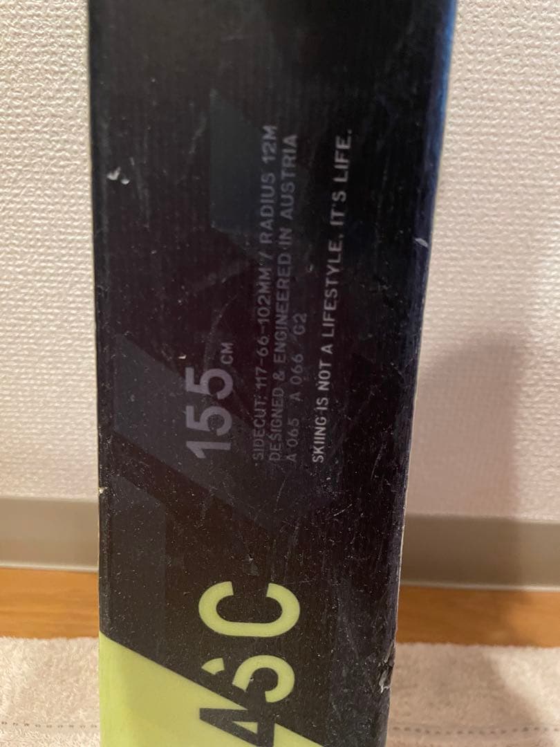 fisher スキー板 RC4SC 155cm