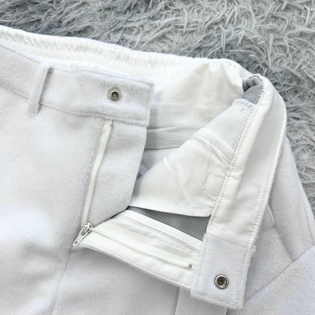 新品　マスターバニーエディション　パンツ　起毛　防寒　ホワイト　ストレッチ　2
