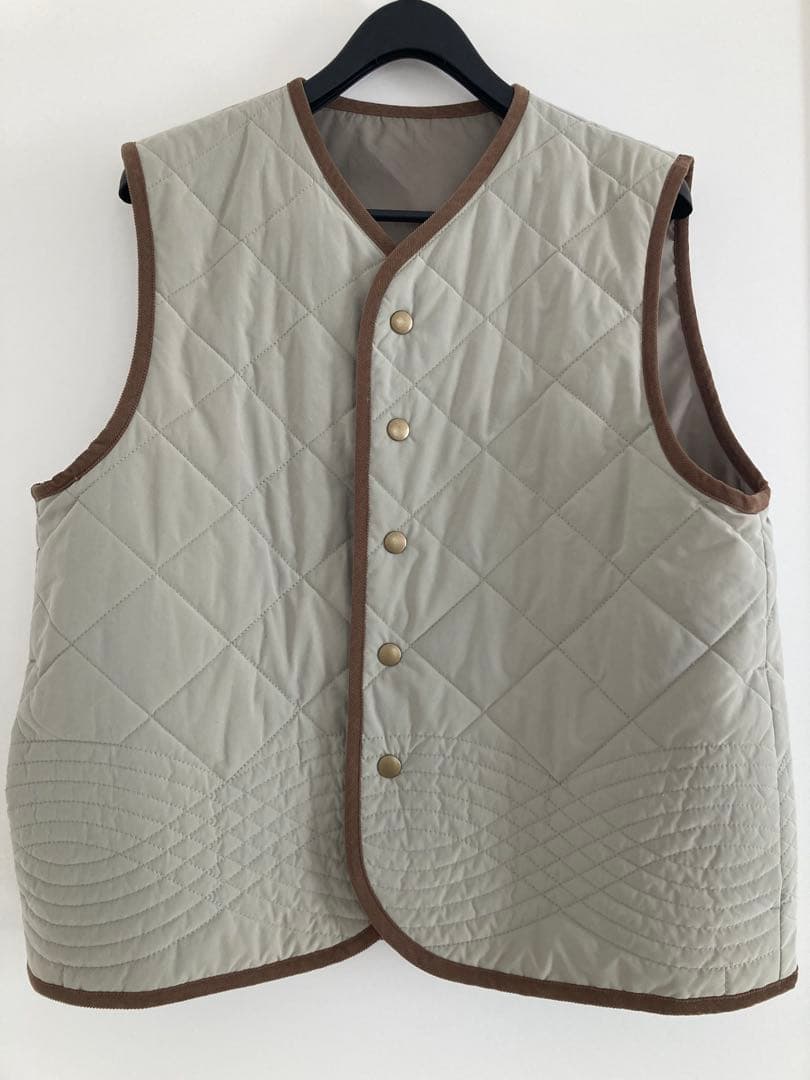 北欧暮らしの道具店　キルティングベスト よしいちひろさんコラボ