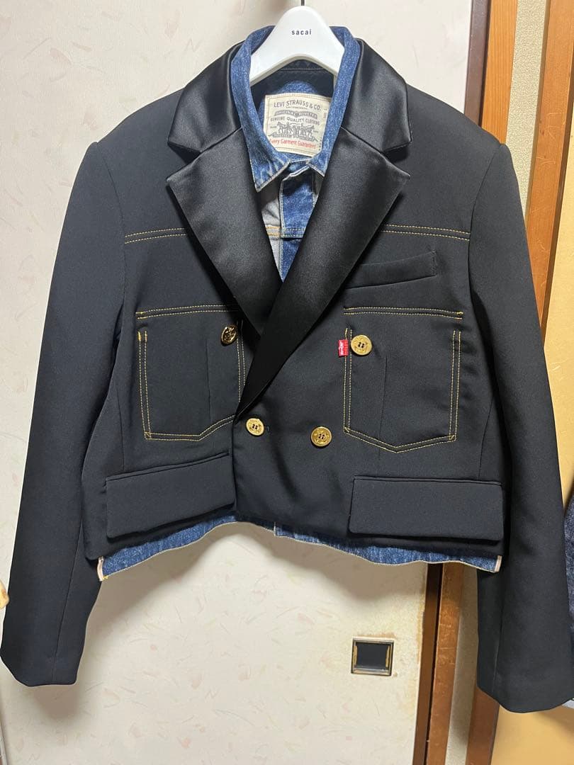 ジャケット・アウター Levi's sacai Denim Matelasse Twill 4