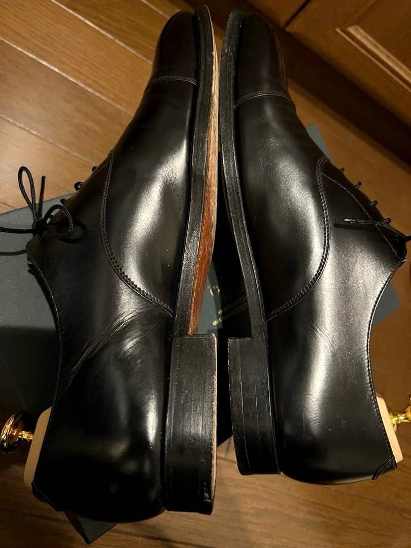 箱袋付！Crockett&Jones hallam ストレートチップ革靴71/2