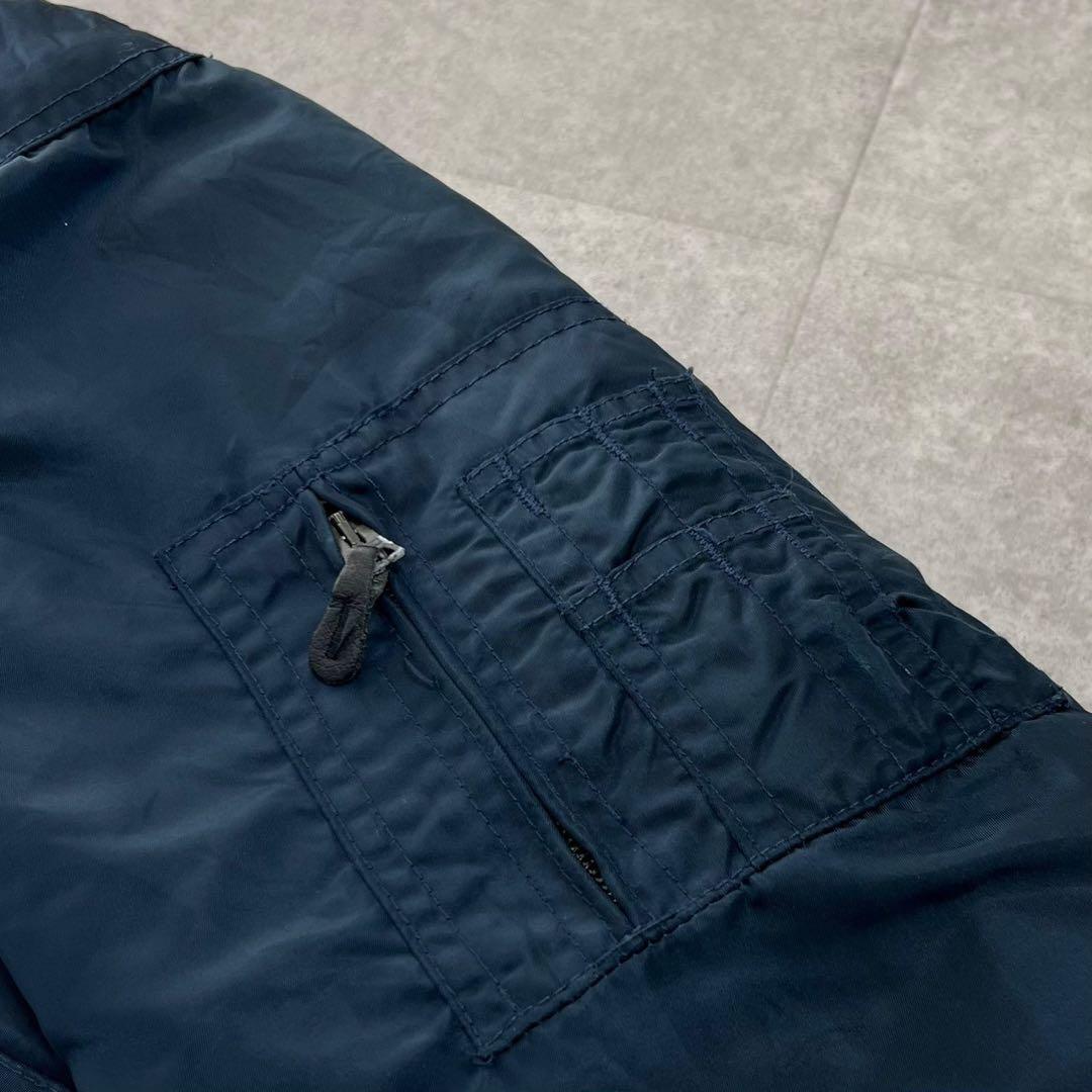 希少　Schott USA製　フライトジャケット　CWU-R ネイビー　XXL