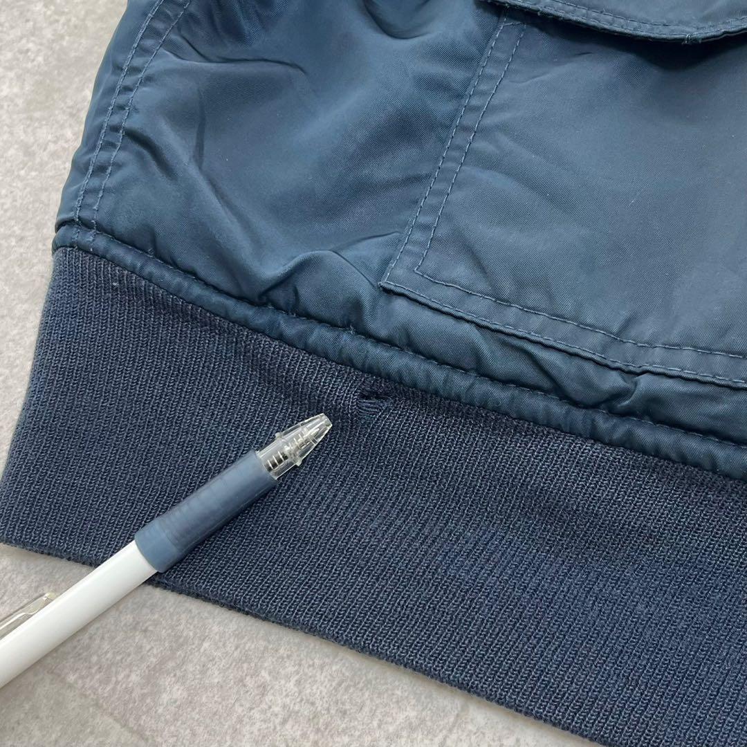 希少　Schott USA製　フライトジャケット　CWU-R ネイビー　XXL