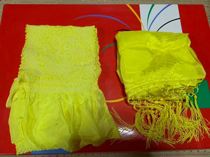 七五三 作り帯とはこせこセット　7歳用