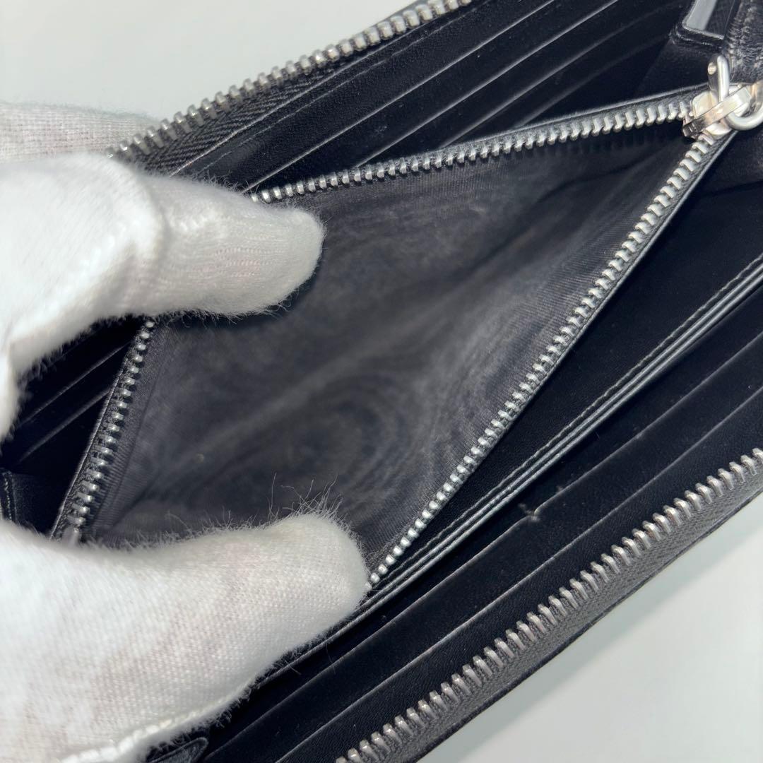 ✨美品✨　プラダ ダイアグラム 長財布 トライアングル キルティング ラムレザー