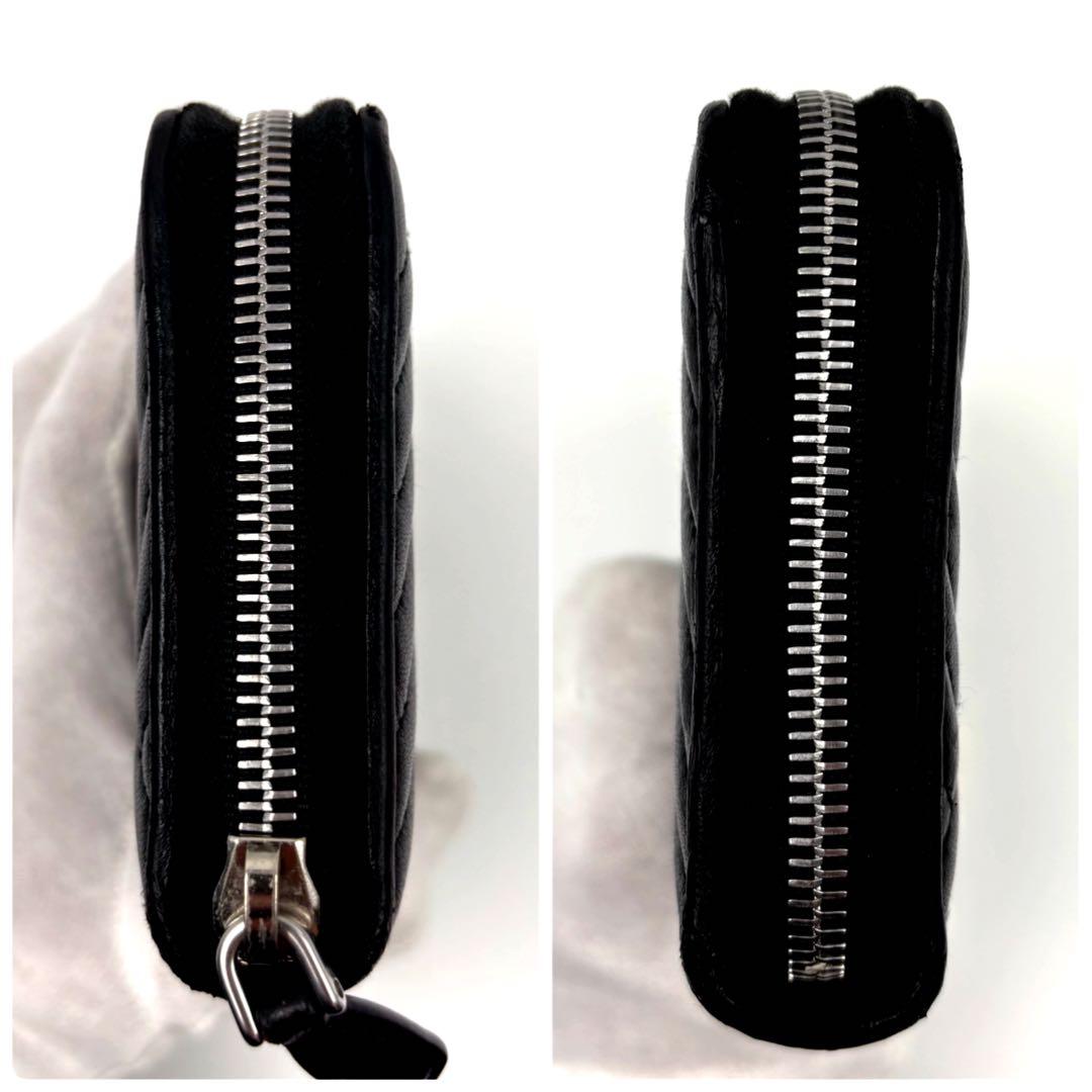 ✨美品✨　プラダ ダイアグラム 長財布 トライアングル キルティング ラムレザー