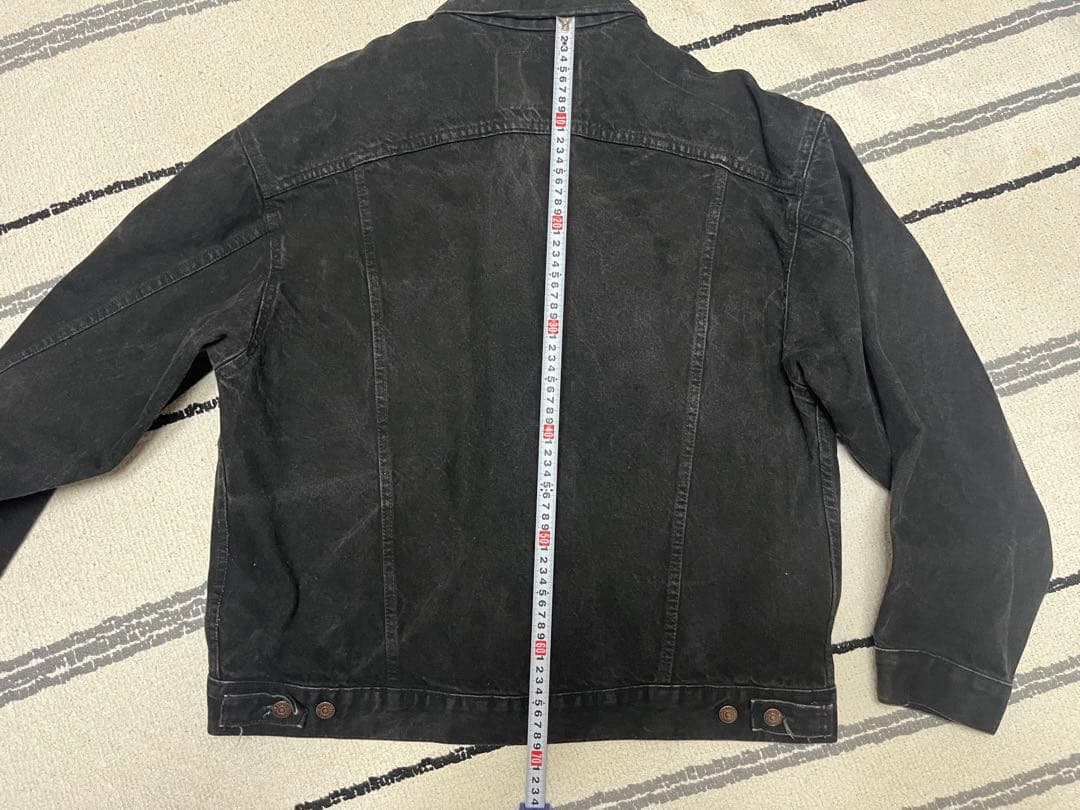 1/30までの出品　Levi's 70507-4159 ブラックデニムジャケット