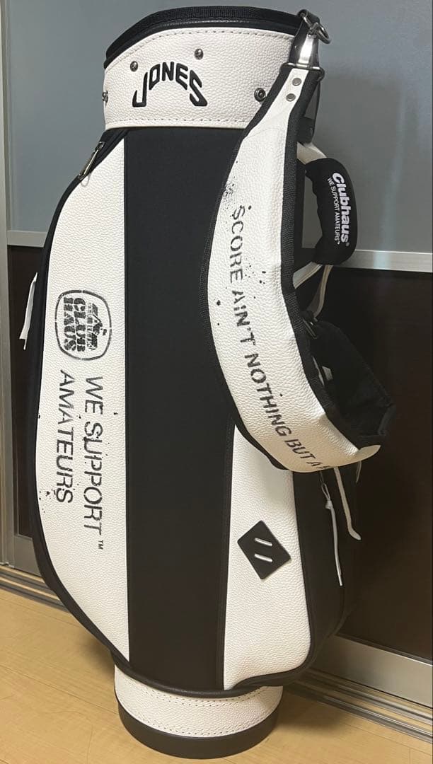 clubhaus× × JONES キャディバッグ　ステンシルカスタム　1点物