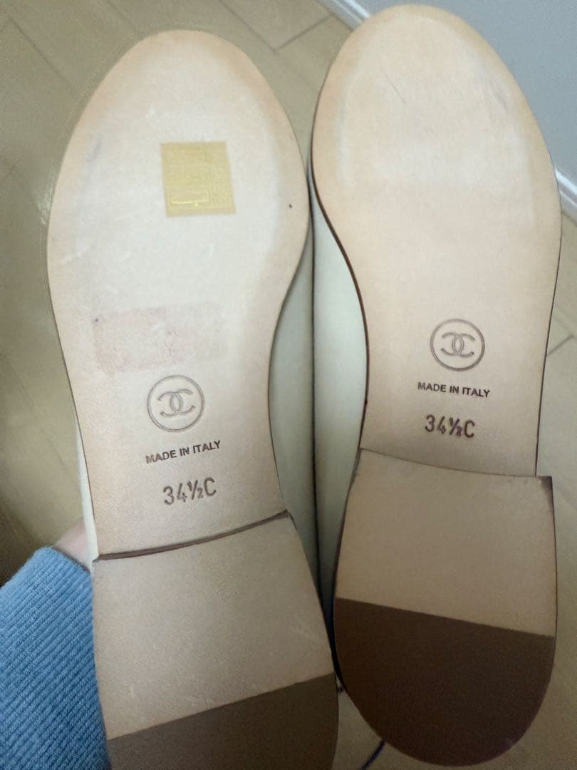 専用ページ　新品　シャネル　バレリーナ　バレエシューズ　パンプス　ベージュ