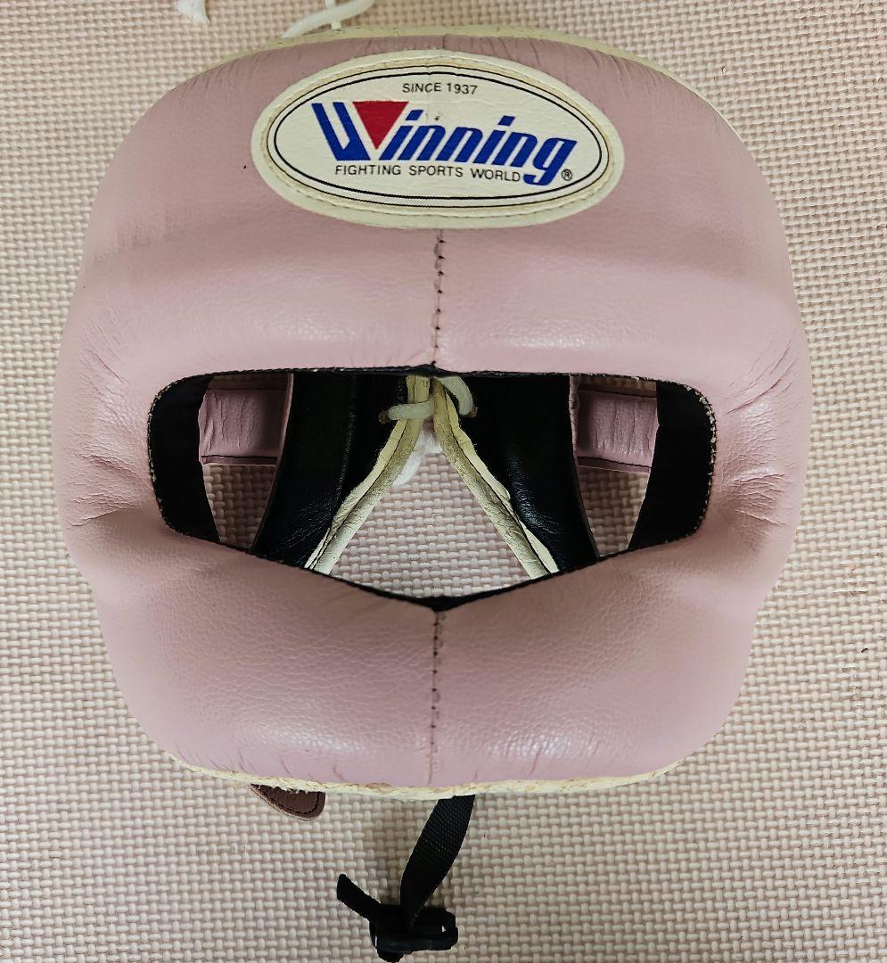 ウイニングヘッドギアピンクMサイズ