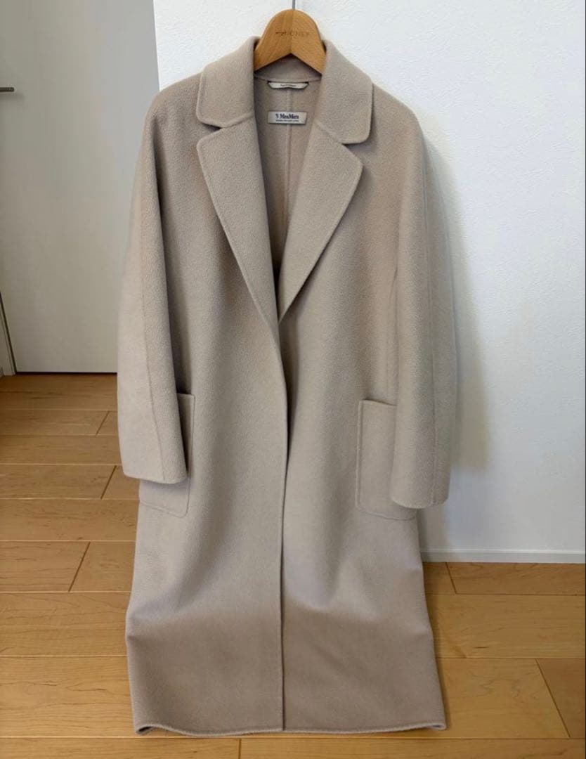 S MaxMara エスマックスマーラ ウールコート ベージュ
