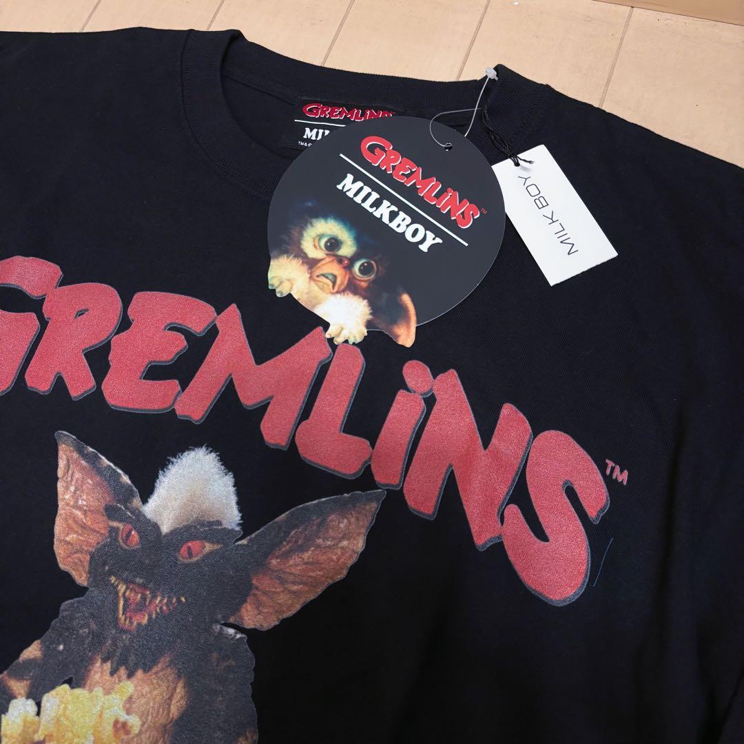 新品タグ付き MILKBOY グレムリン POPCORN L.S. TEE