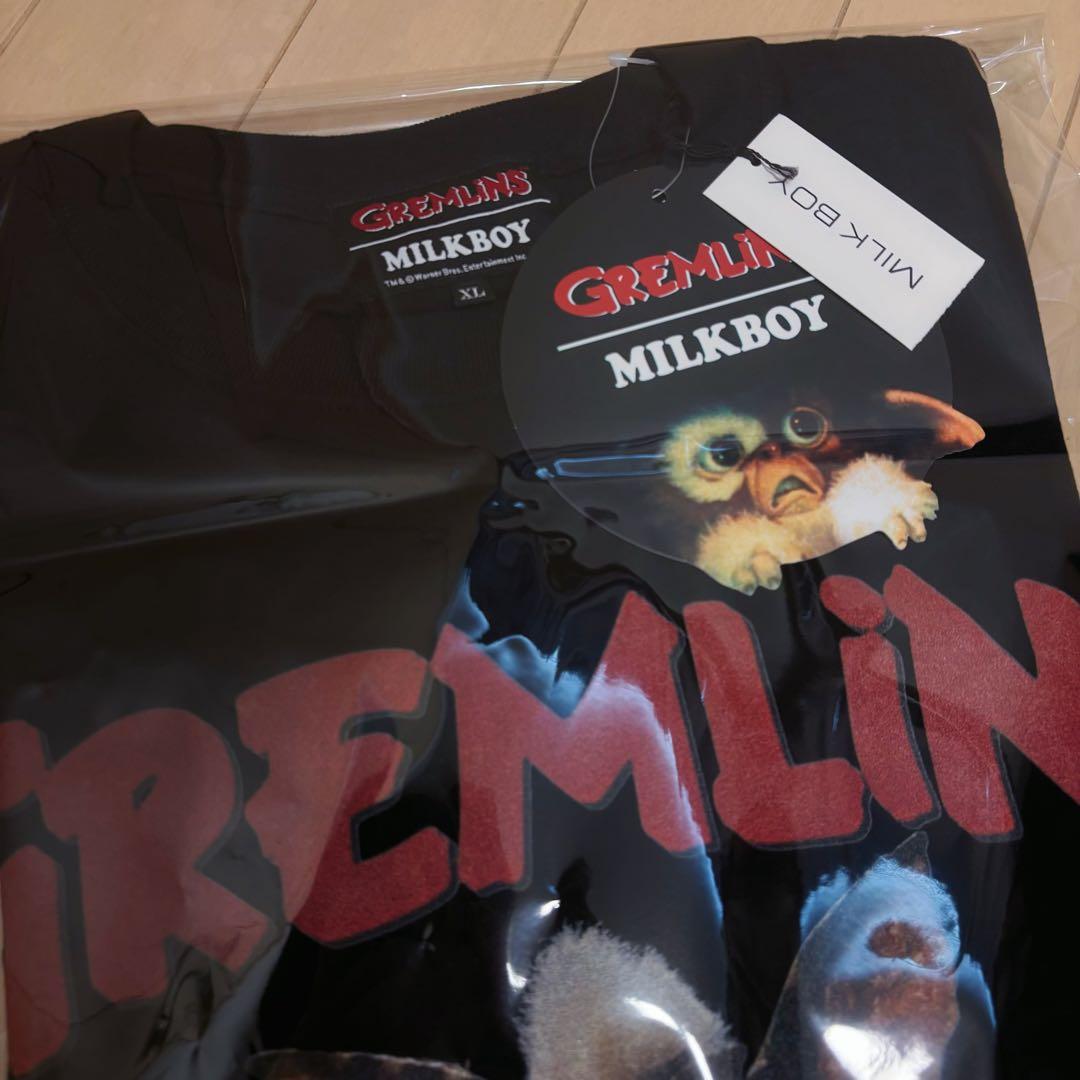 新品タグ付き MILKBOY グレムリン POPCORN L.S. TEE