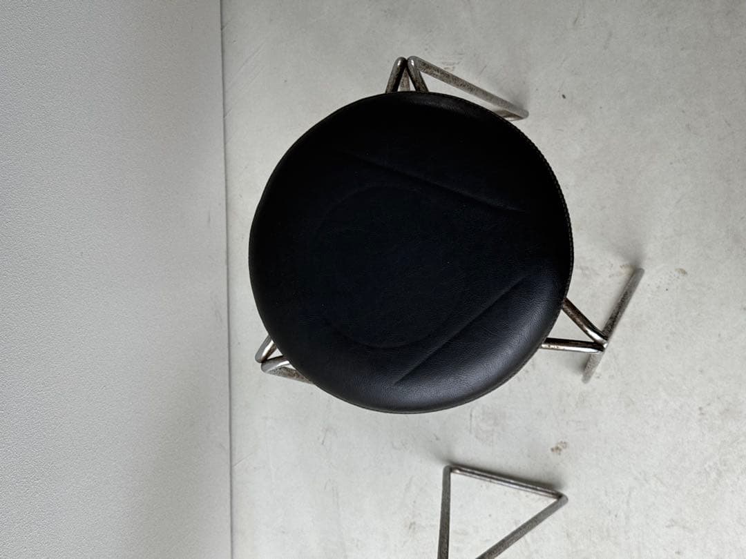 ２脚セット　天童木工　回転　スツール　椅子　ポストモダン　倉又史