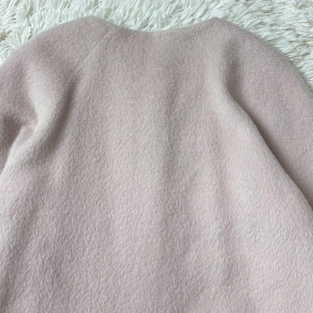 【美品】snidel ラビットファー Aラインコート　アルパカ　ウール　2012