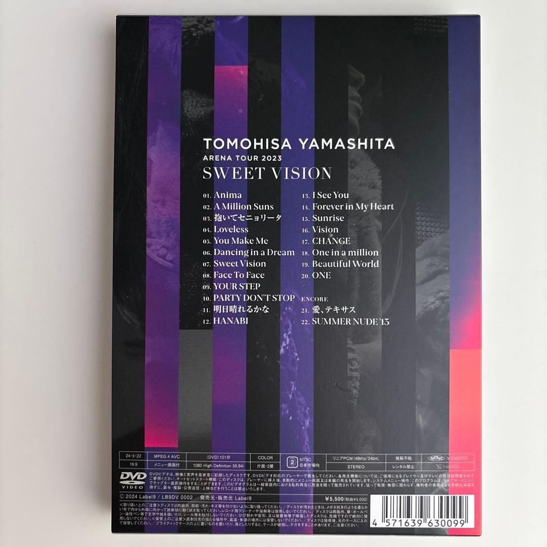 ミュージック TOMOHISA YAMASHITA ARENA TOUR 2023 DVD
