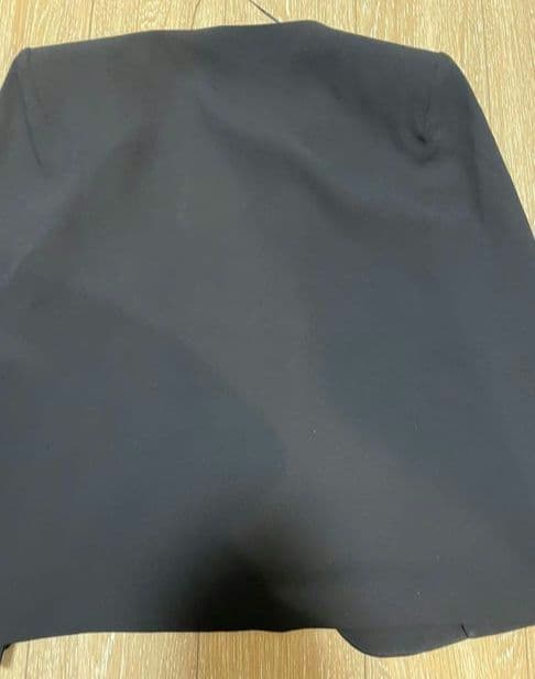 【試着のみ】ZARAノーカラーケープジャケット