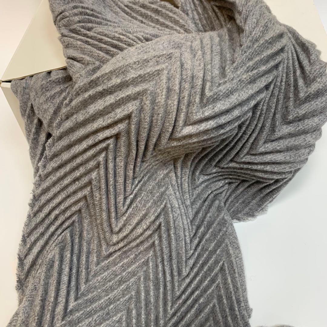 新品未使用 Arte アルテ カシミヤ プリーツ マフラー　レディース　メンズ