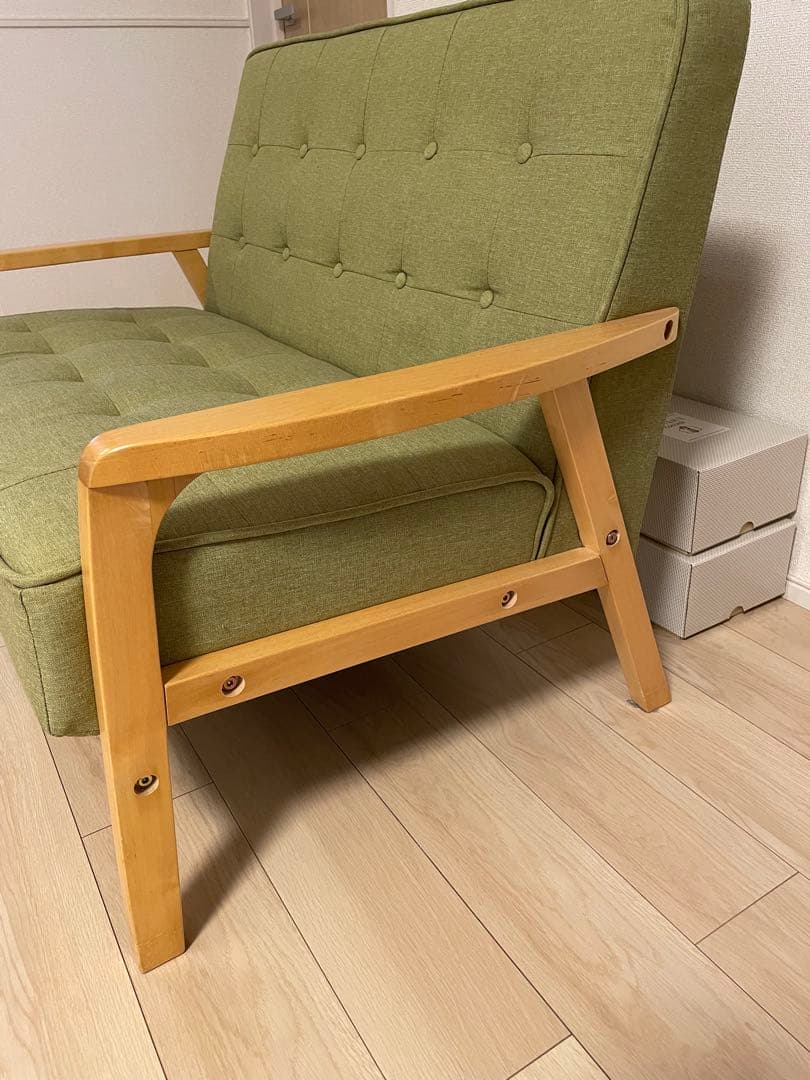 2人掛けコンパクトソファ 　ニトリ ルッキ