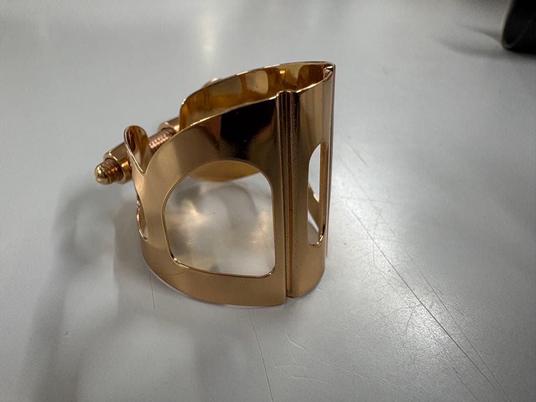 BG アルトサックス リガチャー L10PGP ピンクゴールドプレート 美品