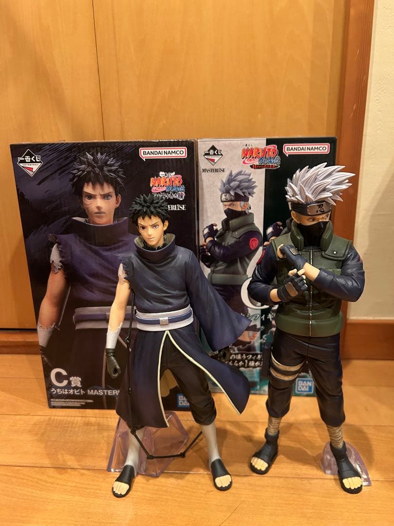 NARUTO うちはオビト はたけカカシ 両目写輪眼 フィギュア