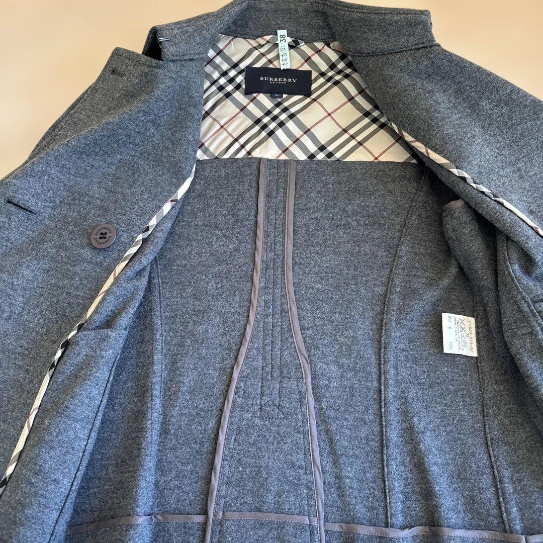 バーバリー　ジャケット　チャコールグレー　S