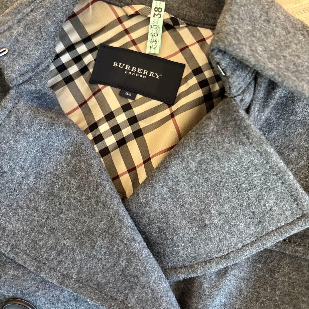 バーバリー　ジャケット　チャコールグレー　S