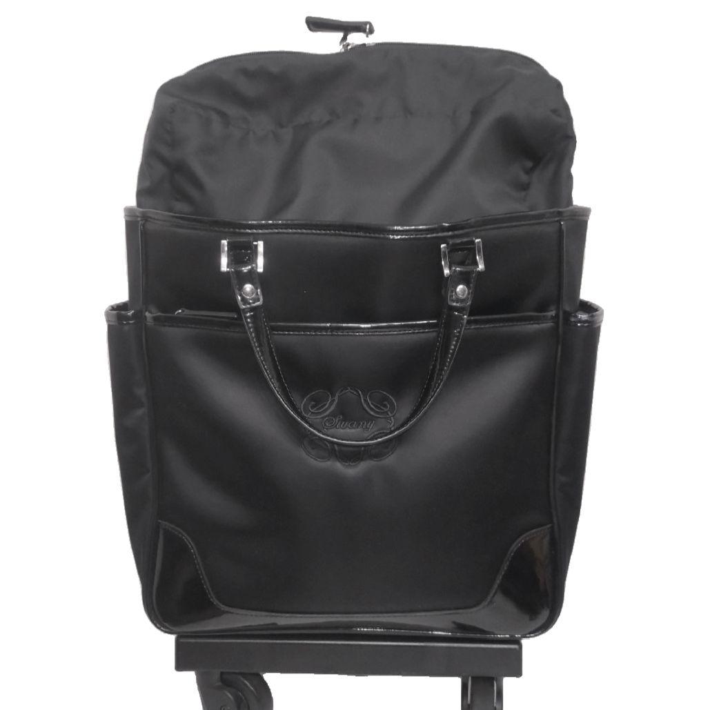 ✨美品✨スワニー　ソフトキャリー モノグラーモ　14L〜17L　ブラック　静音