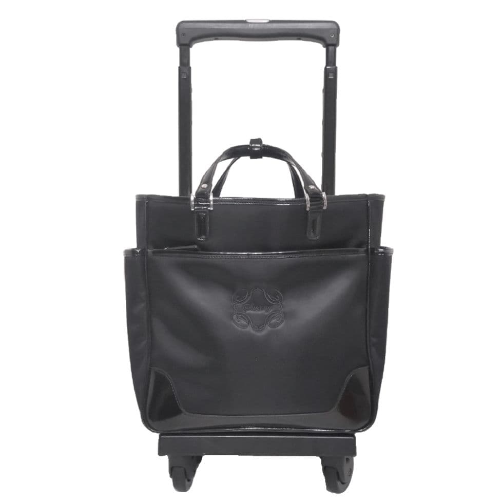 ✨美品✨スワニー　ソフトキャリー モノグラーモ　14L〜17L　ブラック　静音