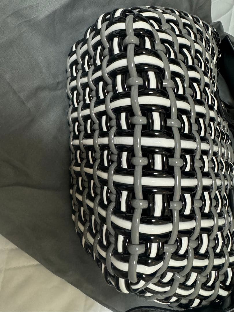 バレンシアガ　ビストロXS ブラックxグレーxホワイト