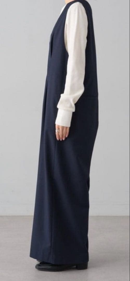 PUAL CE CIN TRサロペット　ブラック