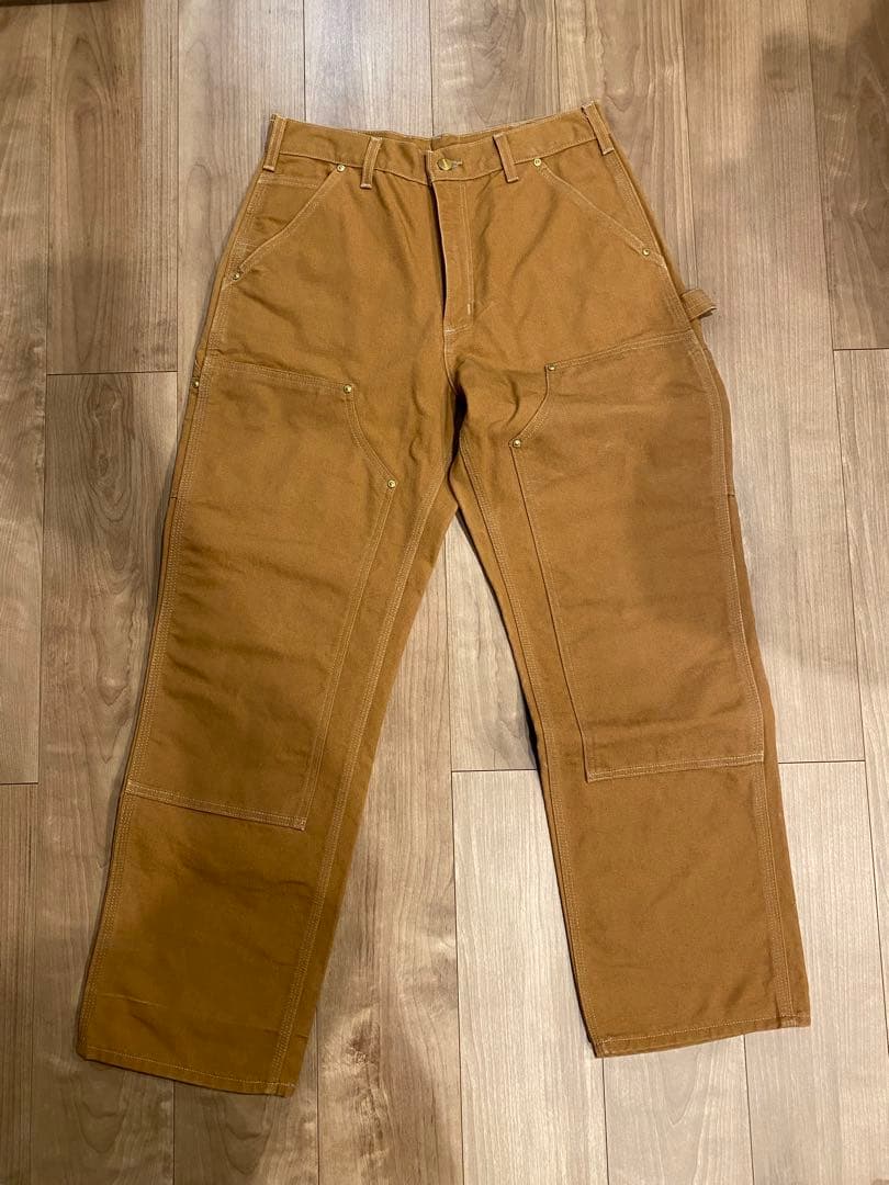 カーハート　ＵＳＡ製　美品　ダブルニー　Carhartt
