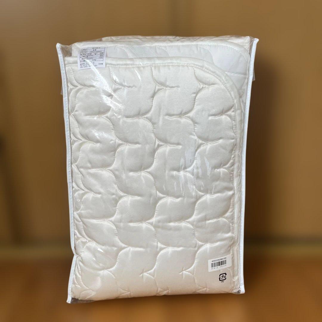 新品　シルク敷パッド　シングル　日本製