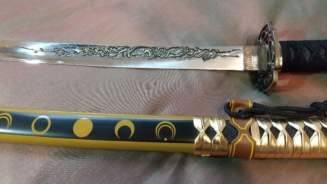 三日月宗近 金属刀身 模造刀 模擬刀 コスプレ 日本刀 刀剣乱舞 とうらぶ